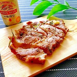 豚肉料理レシピ『豚肩ロースのローズマリー漬け』
